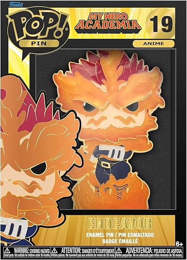 Funko Pop! Pin: My Hero Academia - Endeavor (Red)