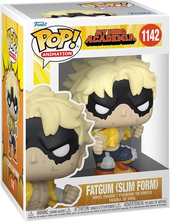 POP My Hero Acadamia - Fat Gum (Slim Form) Funko Vinyl Figure