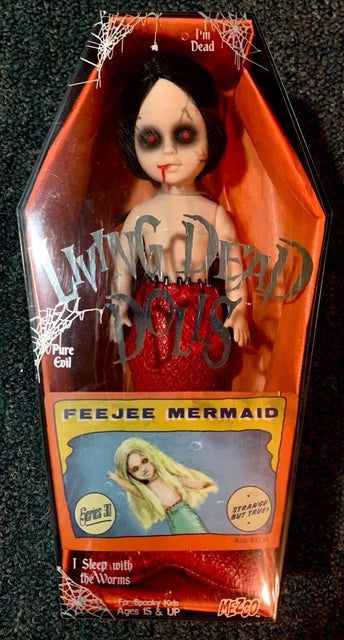 Mezco Toyz Living Dead Dolls FEE JEE The Mermaid Series 30 Variant