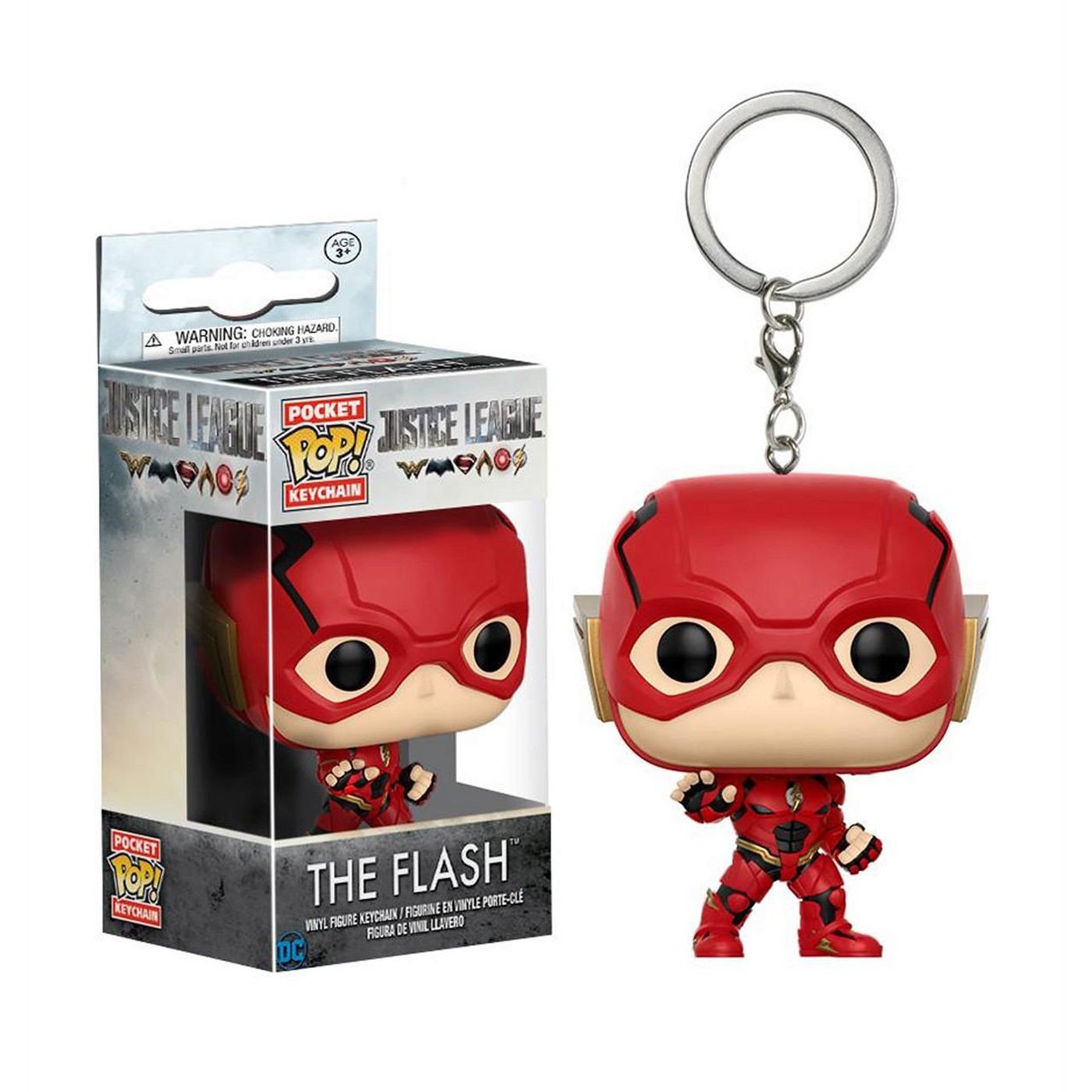 FUNKO POP! KEYCHAIN: DC - JUSTICE LEAGUE - THE FLASH