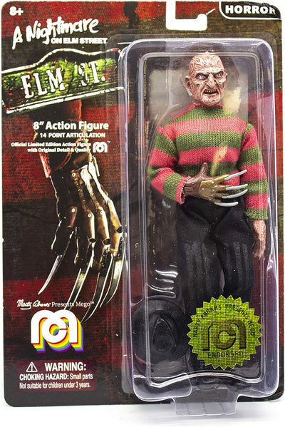 Mego Action Figure, 8” Nightmare On Elm Street - Freddy (Limited Edition Collector’s Item)