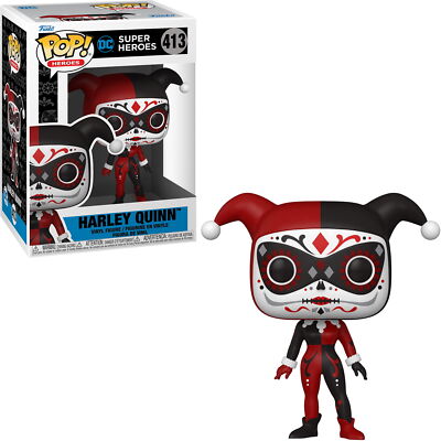 Funko Pop! Heroes Dia De Los DC Super Heroes #413 Harley Quinn
