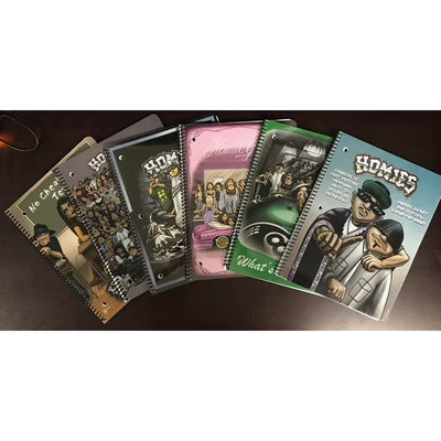 Homies Notebooks Family Portrait( Collectables 6 Pack)