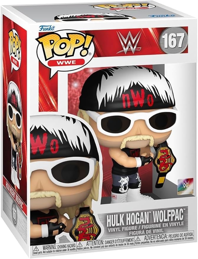 POP WWE: Wolfpac Hulk Hogan Funko Vinyl Figure