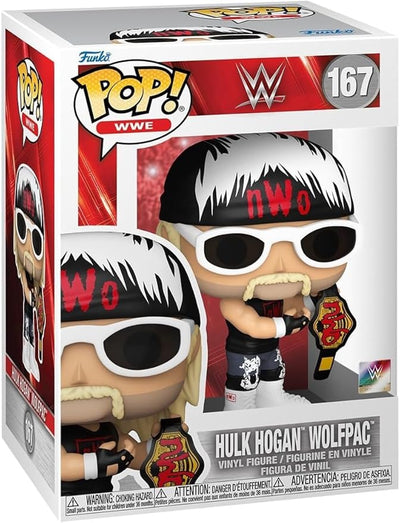 POP WWE: Wolfpac Hulk Hogan Funko Vinyl Figure