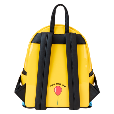 It Pennywise Raincoat Cosplay Glow Mini Backpack