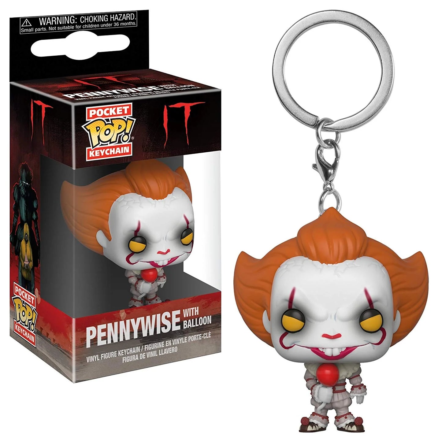 It Pennywise with Balloon Funko Pocket Pop! Key Chain