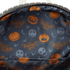 THE NIGHTMARE BEFORE CHRISTMAS - LIGHT-UP PUMPKIN KING LOUNGEFLY MINI BACKPACK