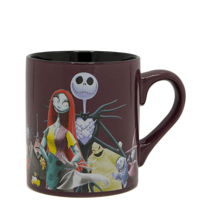 Silver Buffalo Disney's Nightmare Before Christmas Character Collage Ceramic Coffee Mug 14 Oz