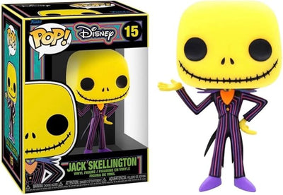 POP Disney: The Nightmare Before Christmas - Jack Skellington (Blacklight) Funko Vinyl Figure