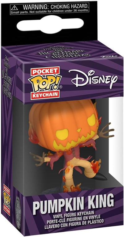 Funko POP! Keychain: Disney The Nightmare Before Christmas 30th Jack The Pumpkin King
