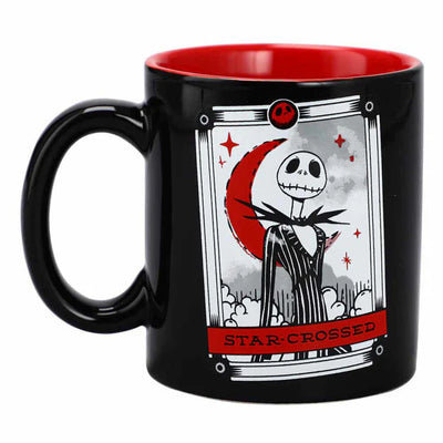 The Nightmare Before Christmas Jack and Sally Tarot Cards Ceramic Mug