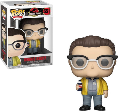 Funko Pop! Movies: Jurassic Park - Dennis Nedry Collectible Figure #551