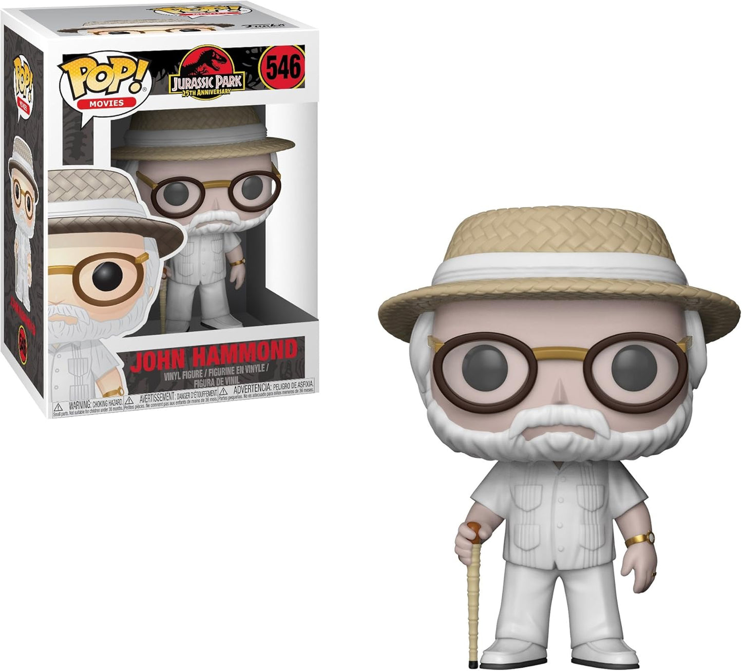 Funko Pop! Movies: Jurassic Park - John Hammond Collectible Figure #546