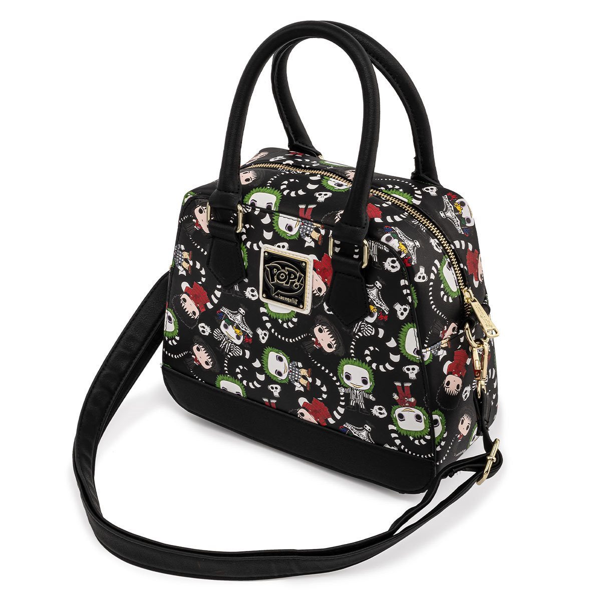 Pop! by Loungefly: Beetlejuice AOP Crossbody Bag