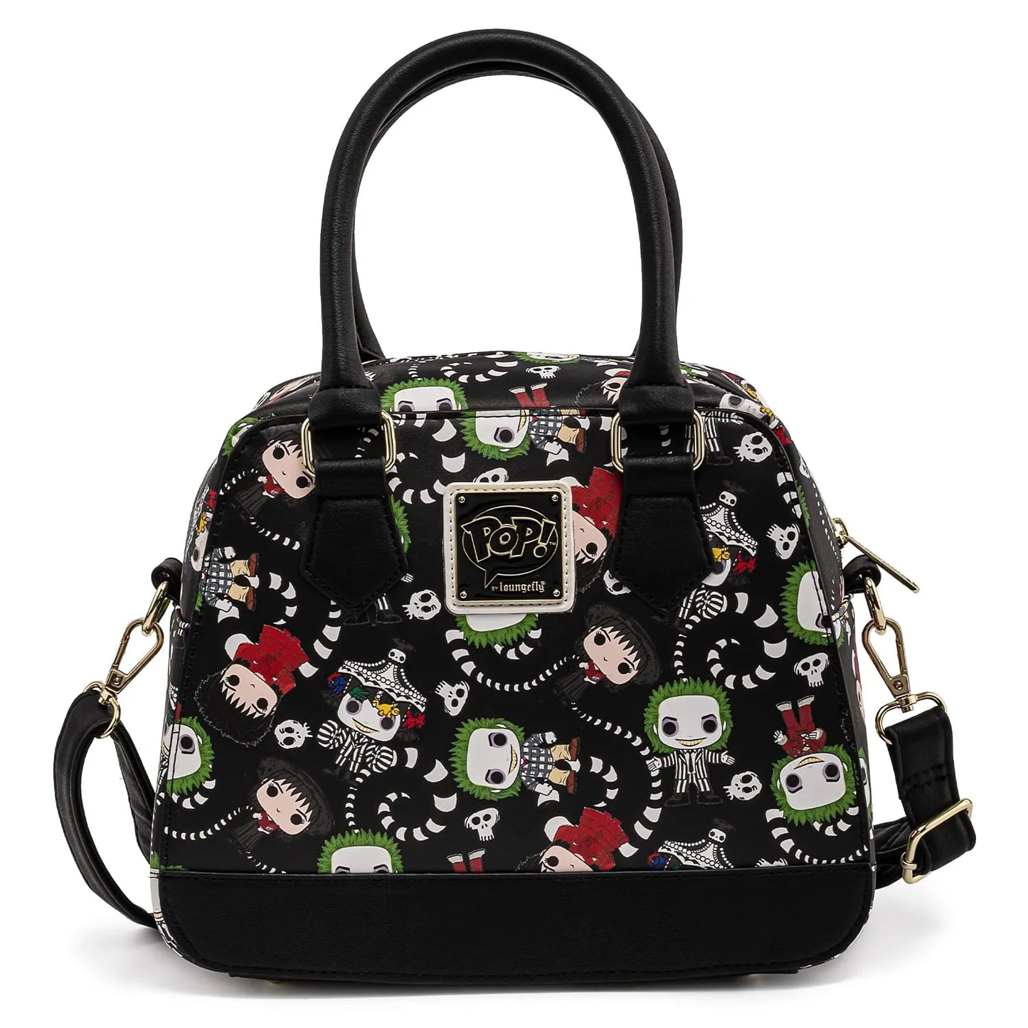 Pop! by Loungefly: Beetlejuice AOP Crossbody Bag