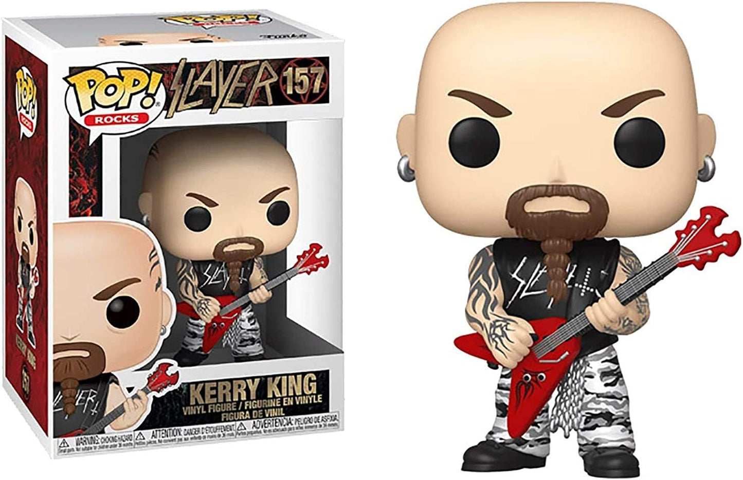 Funko Slayer POP! Rocks Kerry King Vinyl Figure #157