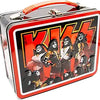 AQUARIUS KISS Fun Box - Sturdy Tin Storage Box with Plastic Handle & Embossed Front Cover - Officially Licensed KISS Merchandise