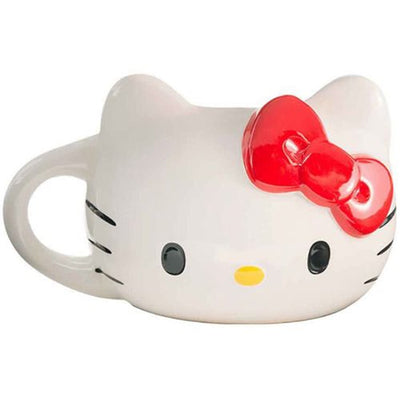 Hello Kitty 16 oz. Sculpted Ceramic Mug Bioworld