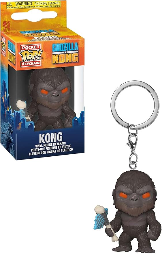 Funko Pop! Keychain: Godzilla Vs Kong - Kong with Axe