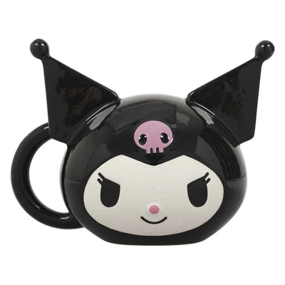Sanrio Kuromi Face Sculpted Mug