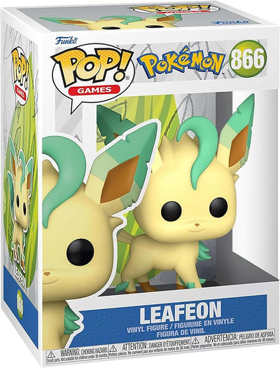 Funko Pop Games: Pokemon - Leafeon - Collectable Vinyl Figure