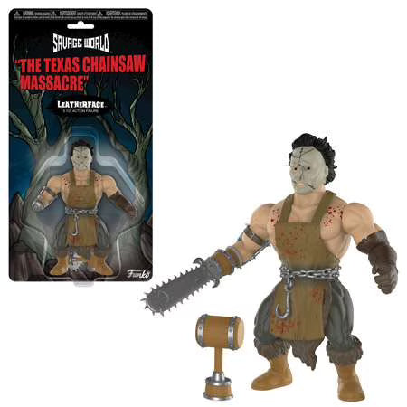 Funko Savage World Leatherface 5.5 inch Action Figure