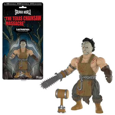 Funko Savage World Leatherface 5.5 inch Action Figure
