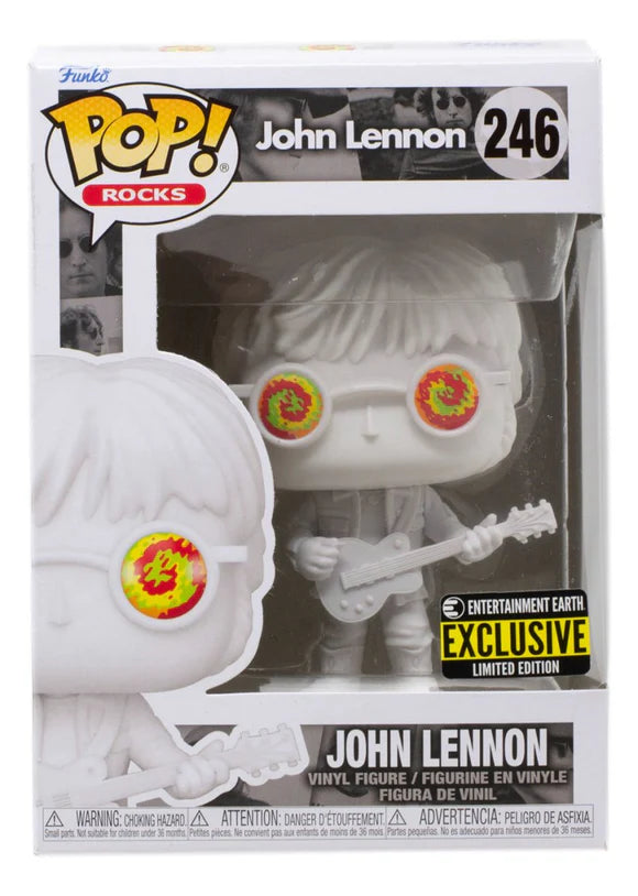 Funko Pop! Rocks John Lennon with Psychedelic Shades Entertainment Earth Exclusive
