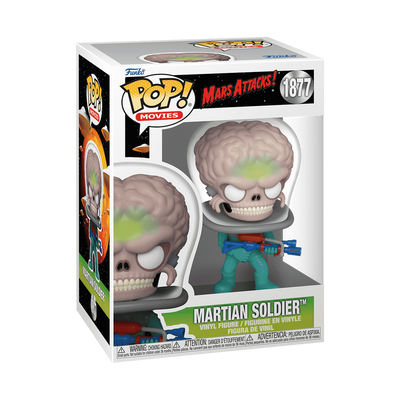 Mars Attacks Funko Pop! Martian Soldier with Atomic Ray Gun