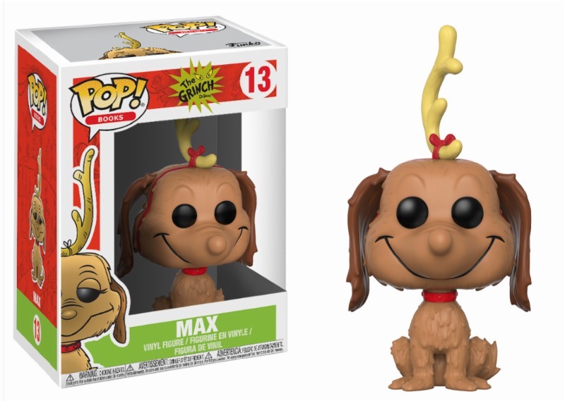 Funko Dr. Seuss How The Grinch Stole Christmas Pop! Books Max Vinyl Figure