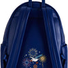 Loungefly Disney - The Little Mermaid Ariel Fireworks Faux Leather Mini Backpack - Blue