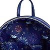 Loungefly Disney - The Little Mermaid Ariel Fireworks Faux Leather Mini Backpack - Blue
