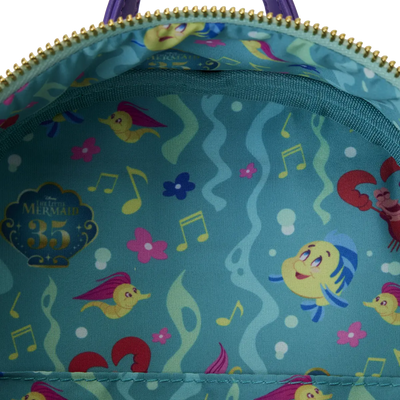 The Little Mermaid 35th Anniversary Life is the Bubbles Mini Backpack