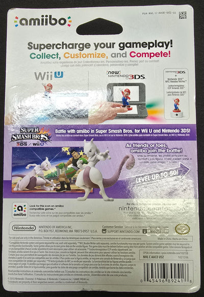 Nintendo Mewtwo Amiibo
