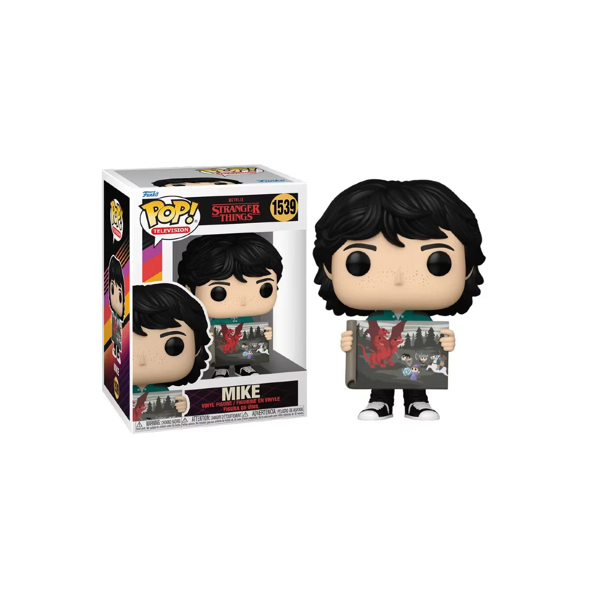 Funko POP! TV: Stranger Things - Mike Wheeler with Will's Painting Vinyl Figure #1539
