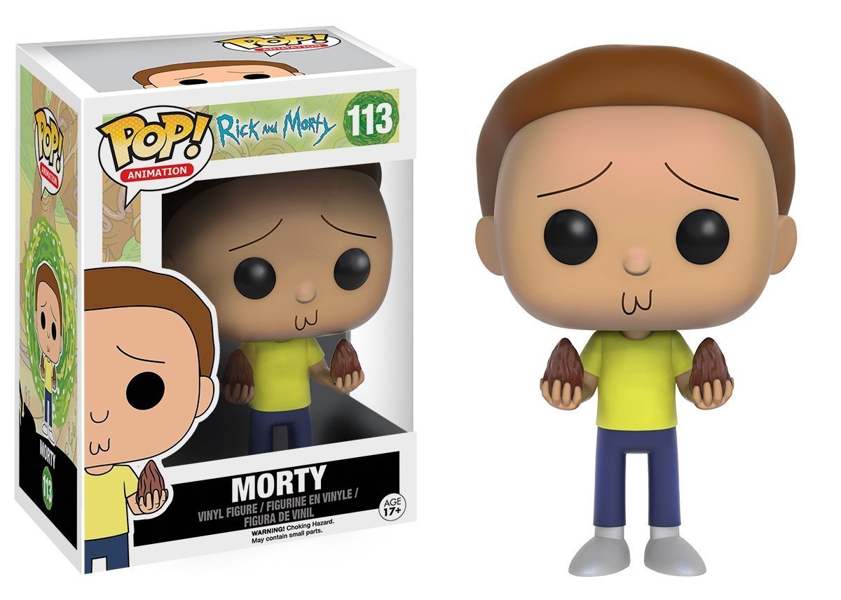 Morty Mega Seed The Rick and Morty TV Show POP! Animation #113 Viny Figure Funko