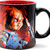 Silver Buffalo Chucky Friends Til The End Scary Ceramic Mug, 20 Ounces