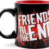Silver Buffalo Chucky Friends Til The End Scary Ceramic Mug, 20 Ounces