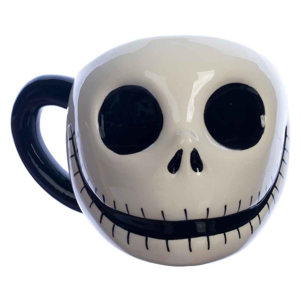 The Nightmare Before Christmas Jack Skellington 14 oz. Sculpted Ceramic Mugs