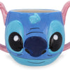 Silver Buffalo Disney Lilo & Stitch Stitch's Face 3D Sculpted Ceramic Mug, 16 Ounces