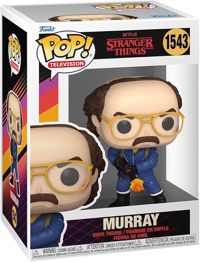 Funko POP! TV: Stranger Things - Murray Bauman