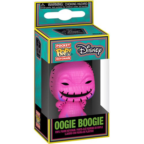 The Nightmare Before Christmas Oogie Boogie Blacklight Funko Pocket Pop! Key Chain