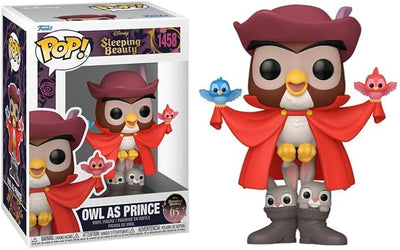 POP Disney: Sleeping Beauty 65th Anniversary - Owl as Prince Phillip Funko Vinyl Figure