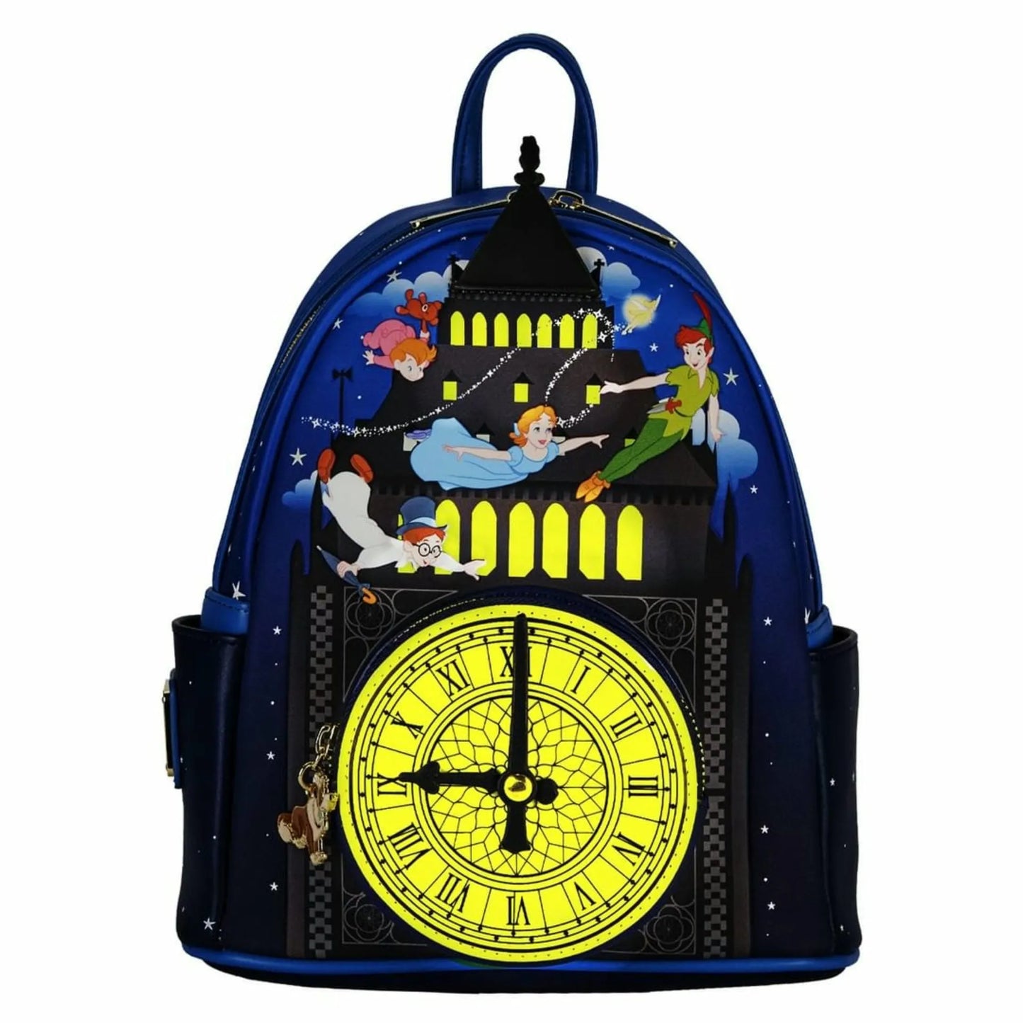 Loungefly: Disney: Peter Pan Glow Clock Mini Backpack