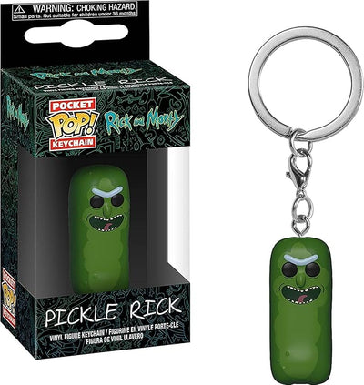 Funko Pop! Keychain: Rick & Morty Pickle Rick