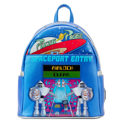 Loungefly Disney Pixar Toy Story Pizza Planet Space Entry Mini Backpack