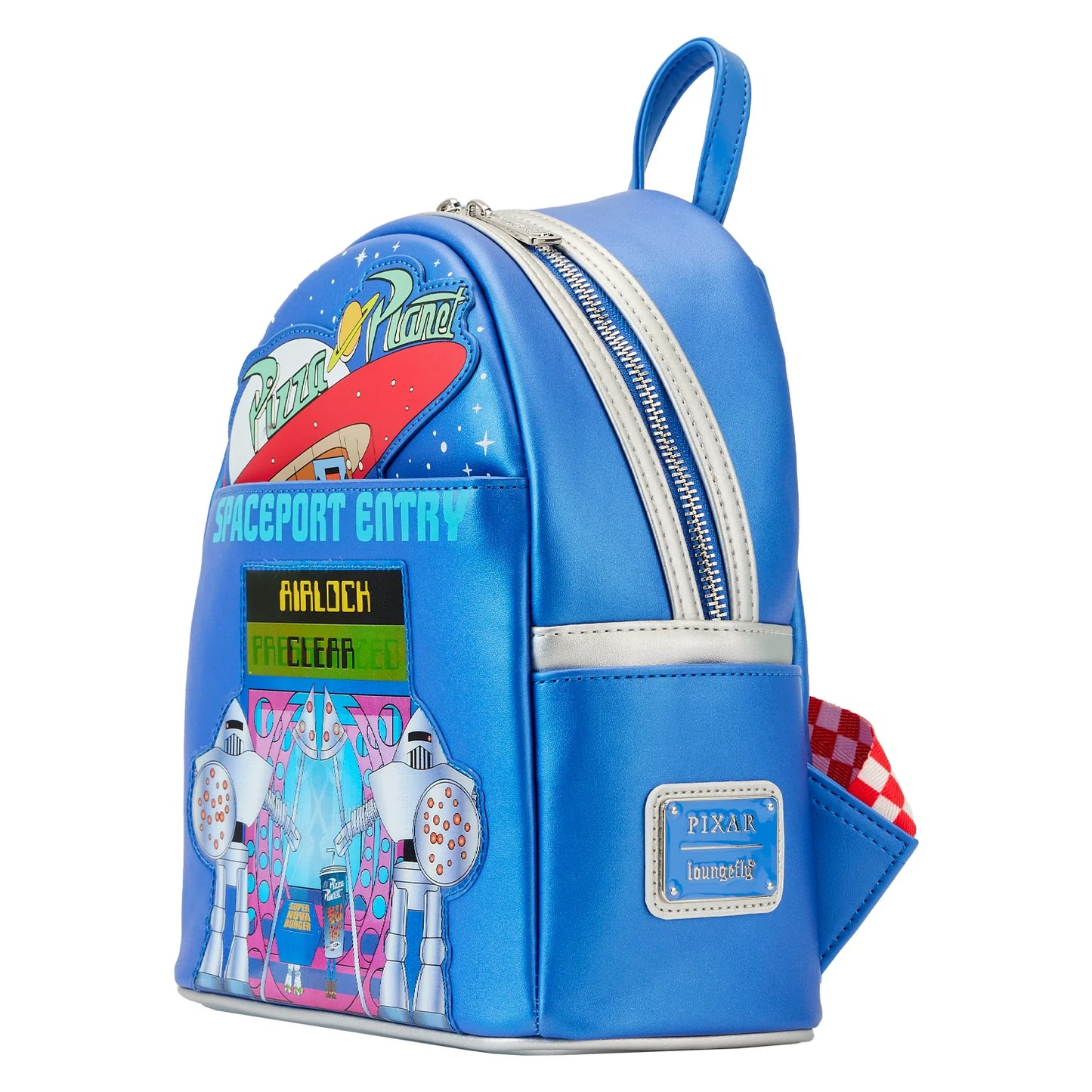 Loungefly Disney Pixar Toy Story Pizza Planet Space Entry Mini Backpack