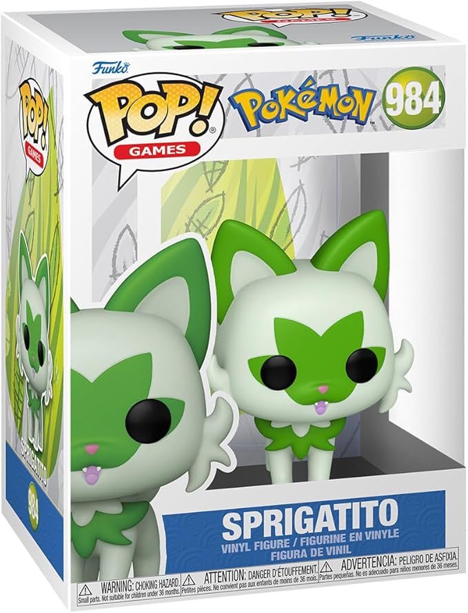 Funko Pop! Games: Pokemon - Sprigatito - Poussacha