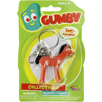 Gumby & Friends key chain Pokey NJ Croce